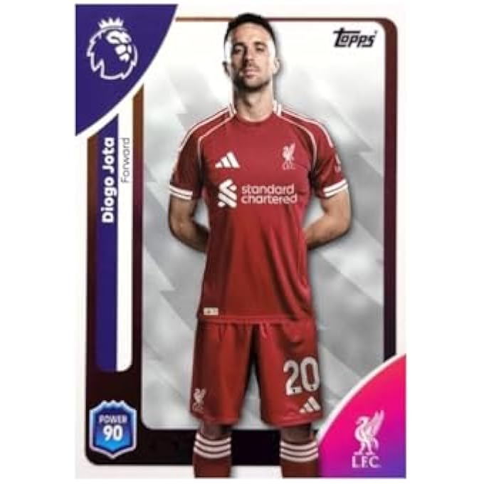 rayihni LIVERPOOL FC RARE CARD BUNDLE  SALAH, VAN DIJK, JOTA, GAKPO + 30 BONUS LIVERPOOL CARDS  FOOTBALL TRADING CARDS - Image 3